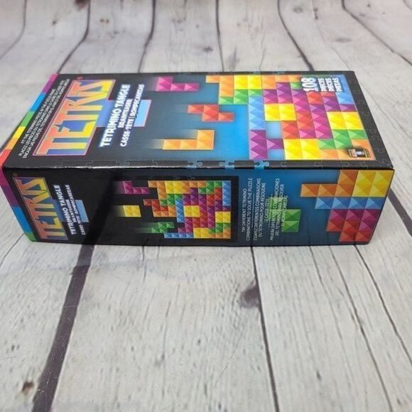 TETRIS 108 Piece Puzzle Tetrimno Tangle Braintease - Picture 2 of 10